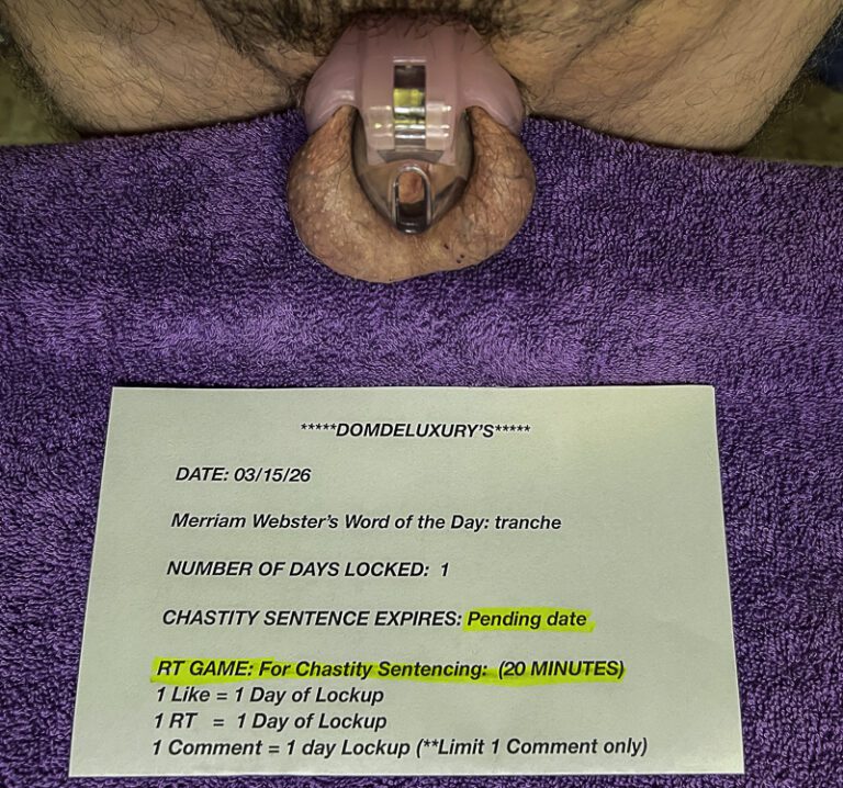 Locked for Six Months in chastity